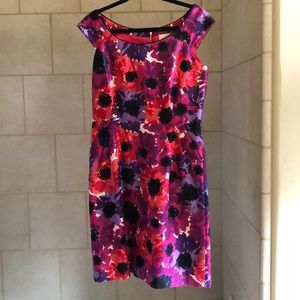 Kate Spade Silk Floral Dress